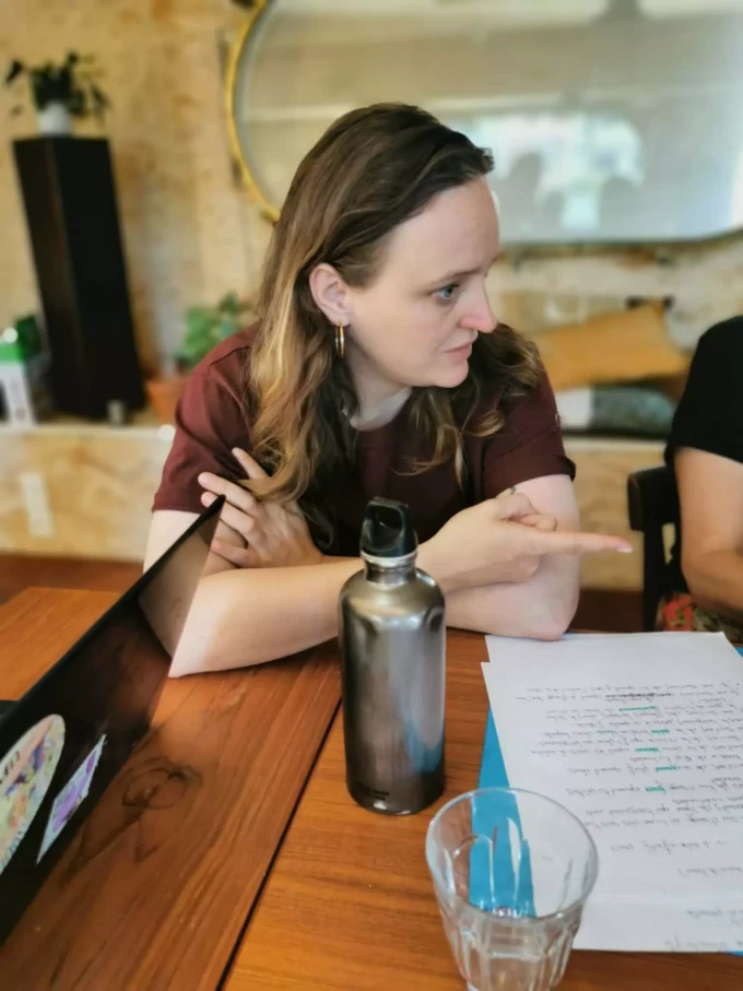 Atelier d'écriture avec Hélène Laurain à Talange