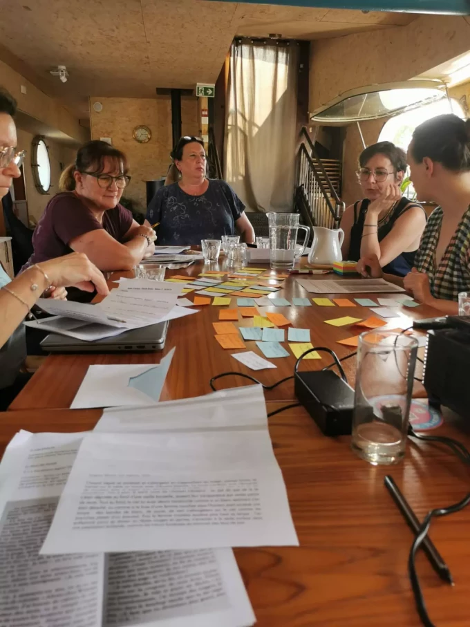 Atelier d'écriture avec Hélène Laurain à Talange