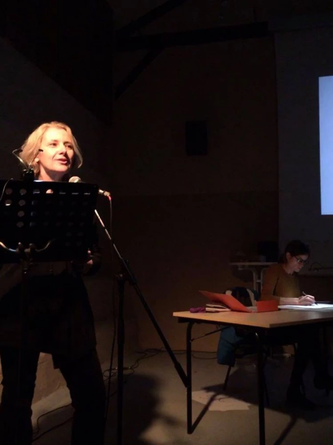 Lecture dessin&eacute;e de Jean K&eacute;vin au mus&eacute;e de la Blies de Sarreguemines par G&eacute;raldine Alibeu et C&eacute;cile Roumigui&egrave;re