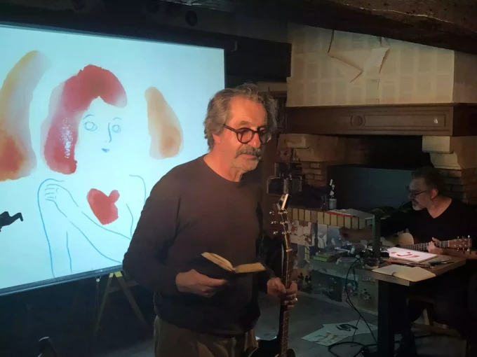 Concert dessiné avec Charles Berberian et Alfred, Charleville-Mézières