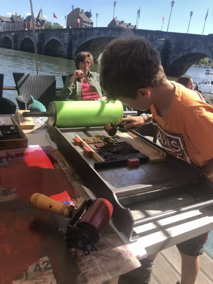 Atelier de typoésie, Namur