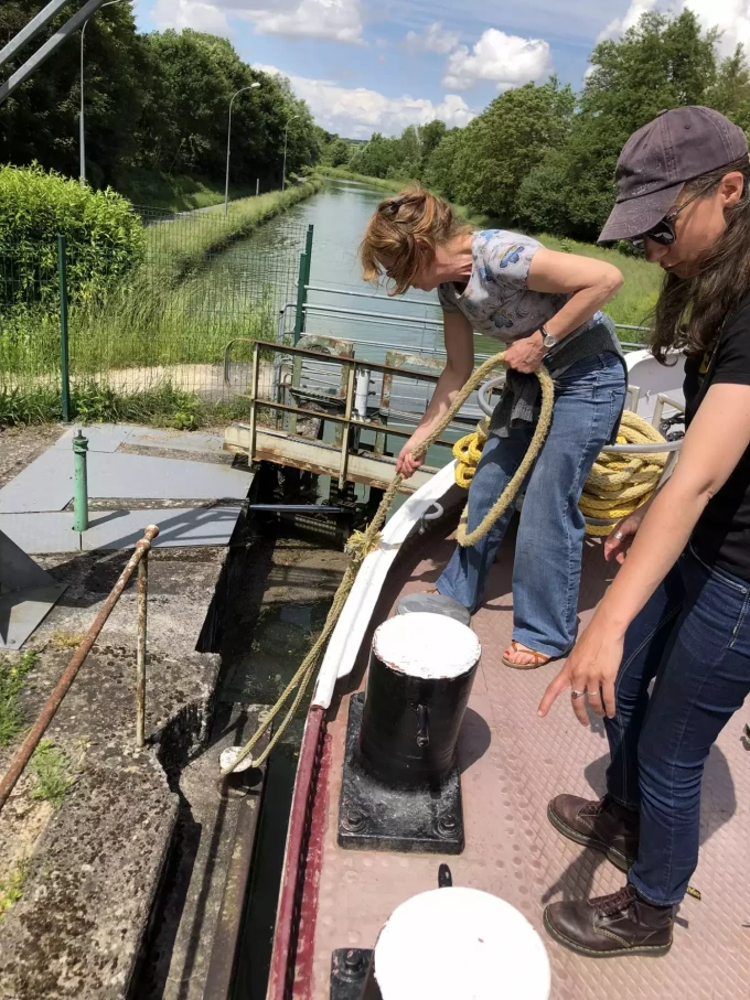 1er amarrage de Paola