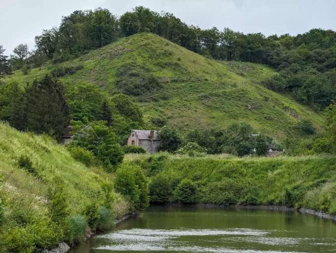 Colline de verdure
