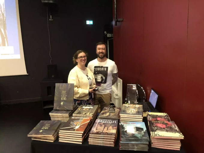 La librairie Plume et Bulle, Charleville-M&eacute;zi&egrave;res