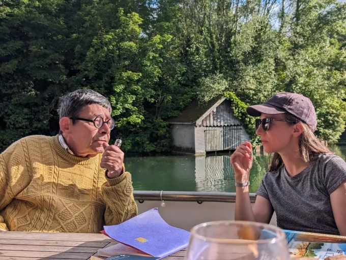Gilles Bachelet et Claire, Ch&acirc;lons