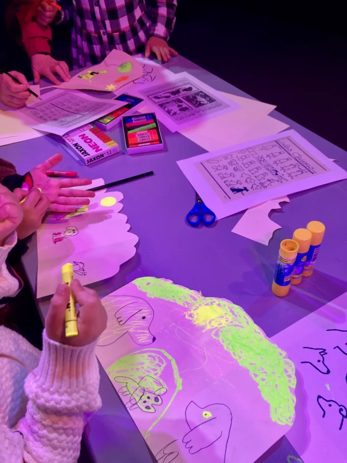 Atelier fluo