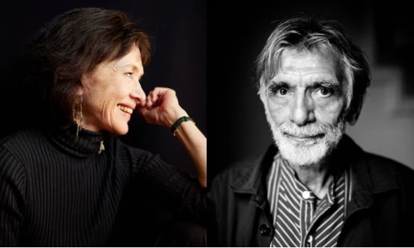 Portraits Nancy Huston &amp; Edmond Baudoin