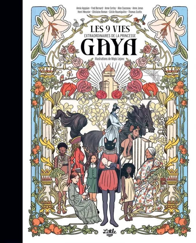 Illustration - Livre Les 9 vies extraordinaires de la princesse Gaya